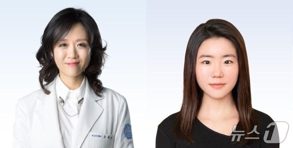 본문 이미지 - (왼쪽부터) 유희정 분당서울대병원 정신건강의학과 교수, 송다예 연구원.(분당서울대병원 제공)