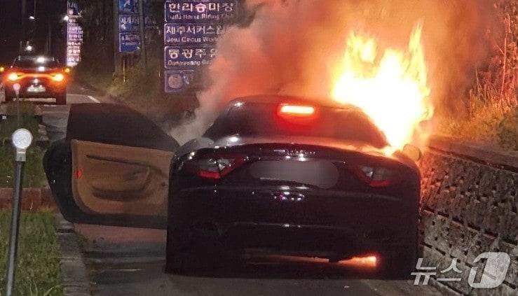 본문 이미지 - 사고 현장(제주소방본부 제공. 재판매 및 DB금지)/뉴스1