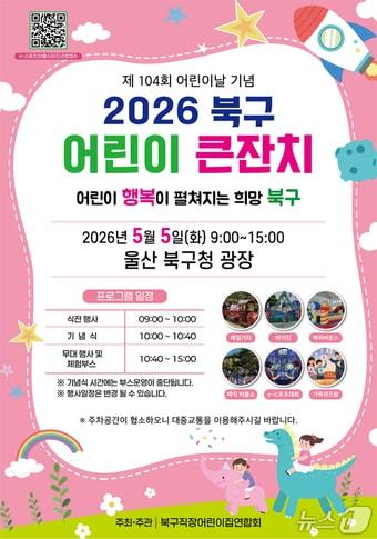 본문 이미지 - 울산 북구 어린이 큰잔치(울산 북구 제공. 재판매 및 DB금지)/뉴스1