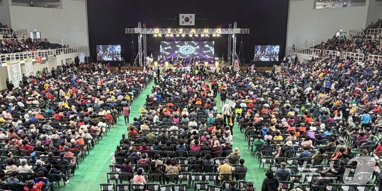 본문 이미지 - 제27회 기장 어르신 한마당 축제 모습.(기장군 제공. 재판매 및 DB금지)