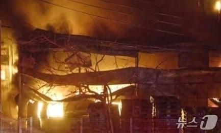 본문 이미지 - 고양 화재 현장.(경기도북부소방재난본부 제공. 재판매 및 DB 금지)/뉴스1 