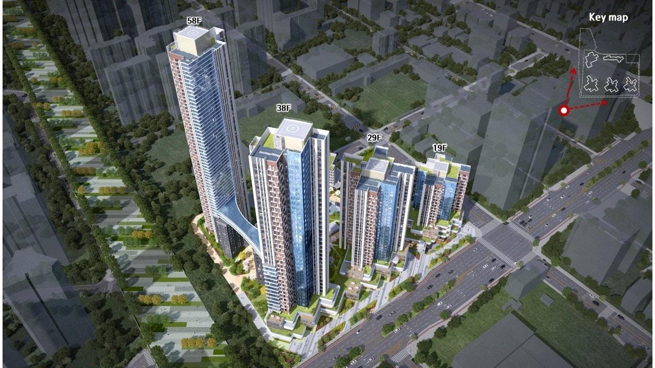 본문 이미지 - 서초진흥아파트 재건축사업 조감도 (서울시 제공)