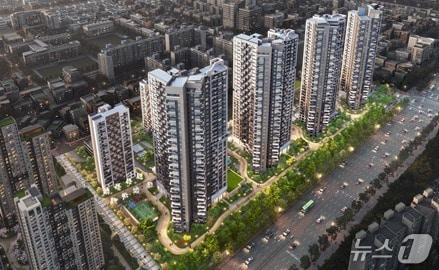 본문 이미지 -  송파구 방이동 대림가락아파트 조감도 (서울시 제공) 뉴스1ⓒ news1