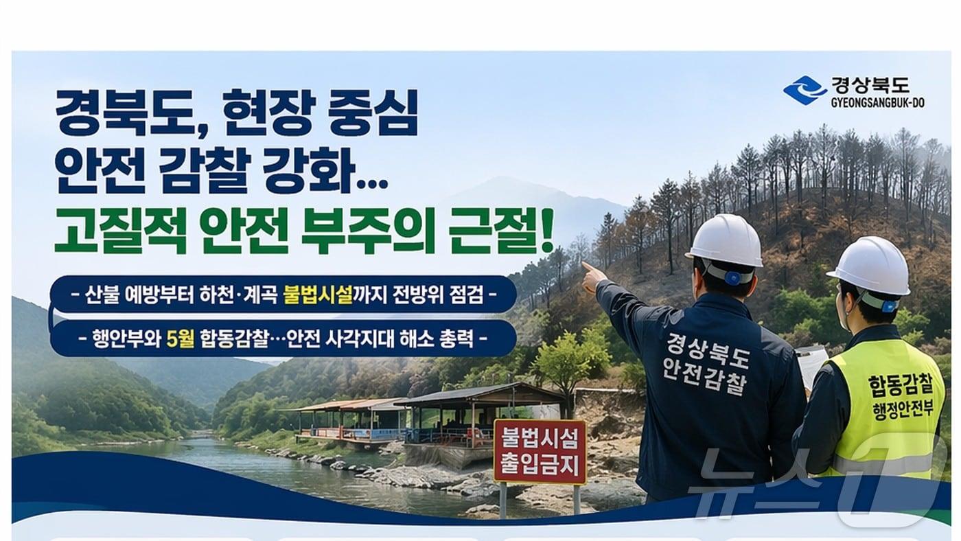 본문 이미지 - 경북도는 17일 현장 중심 안전 감찰을 강화해 고질적 안전 문제를 근절한다. /뉴스1