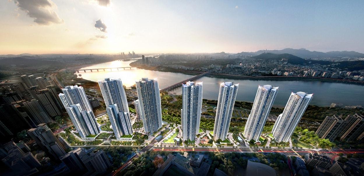 본문 이미지 - 신반포2차 아파트 주택재건축 정비사업 조감도 (서울시 제공)