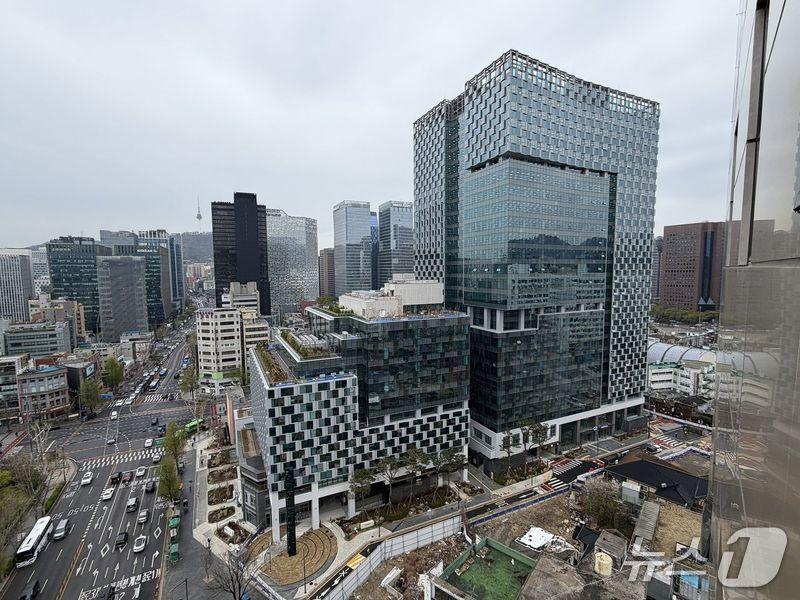 본문 이미지 -  공평 15·16지구 업무시설 전경 (현대엔지니어링 제공) 뉴스1ⓒ news1