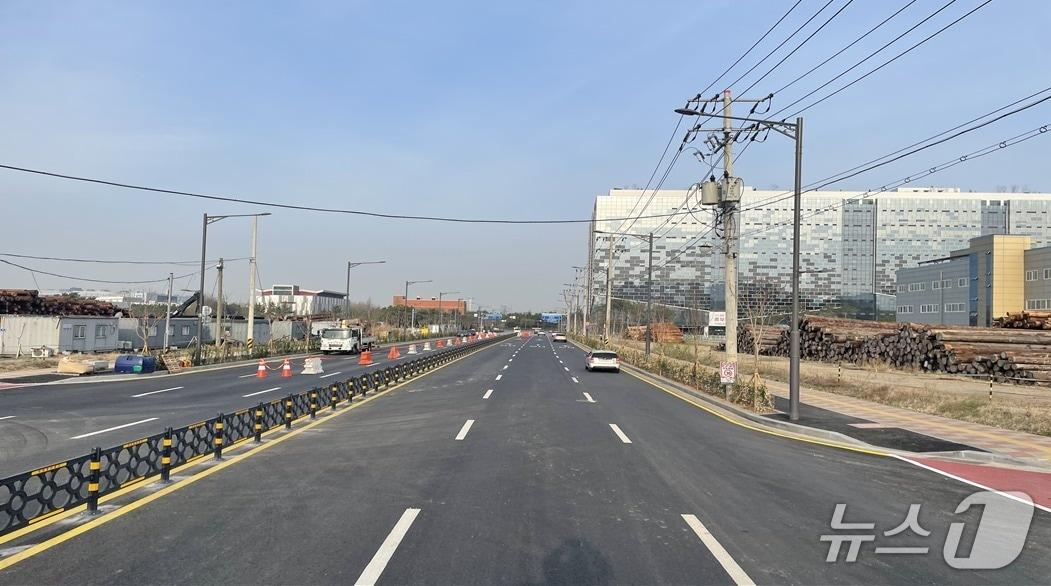 본문 이미지 - 청라 IHP 진입도로 (인천시 제공.재판매 및 DB금지)