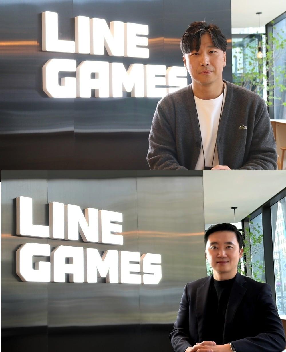 본문 이미지 - 조동현(위)·배영진(아래) 라인게임즈 공동대표(라인게임즈 제공. 재판매 및 DB금지) ⓒ 뉴스1
