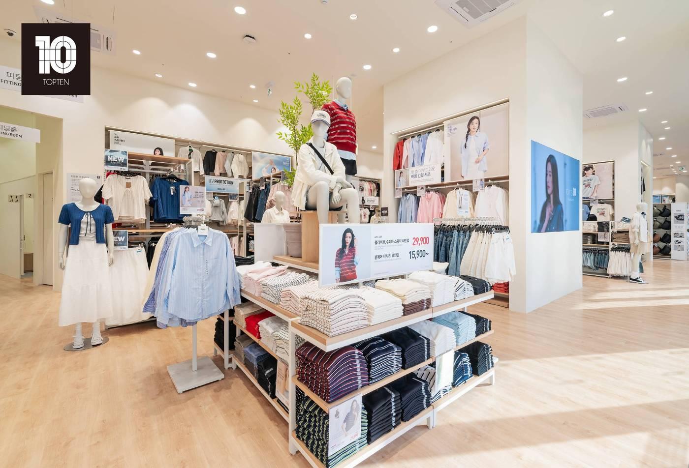 본문 이미지 - 운정 스타필드 빌리지 내 신성통상 탑텐(신성통상 제공)