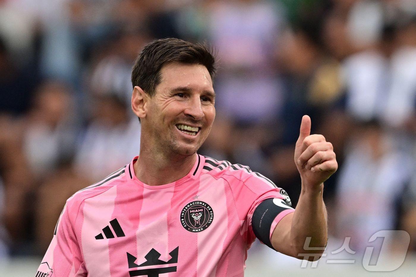 본문 이미지 - 인터 마이애미의 메시 ⓒ AFP=뉴스1