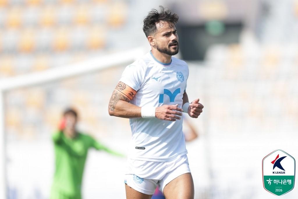 본문 이미지 -  부상에서 돌아온 대구FC의 에이스 세징야 (한국프로축구연맹 제공) 