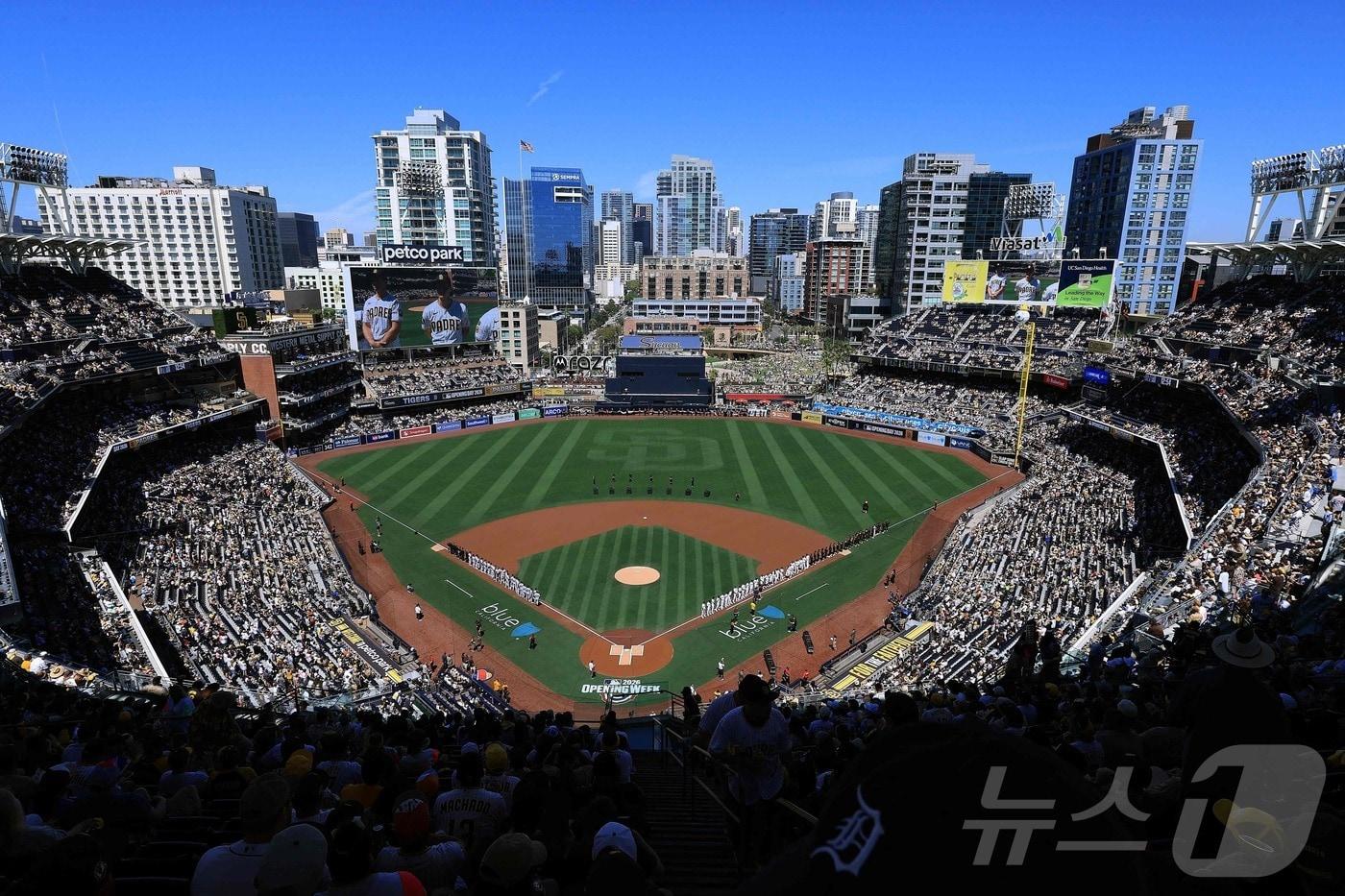 본문 이미지 - MLB 샌디에이고 홈구장 펫코 파크.ⓒ AFP=뉴스1