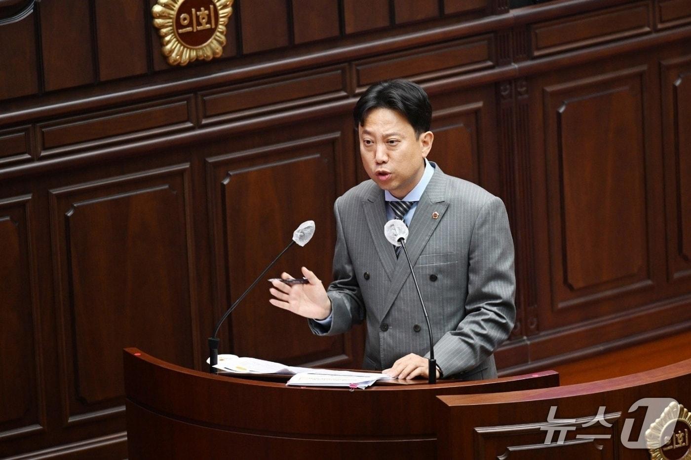 본문 이미지 - 성현달 부산시의원.(부산시의회 제공. 재판매 및 DB금지)