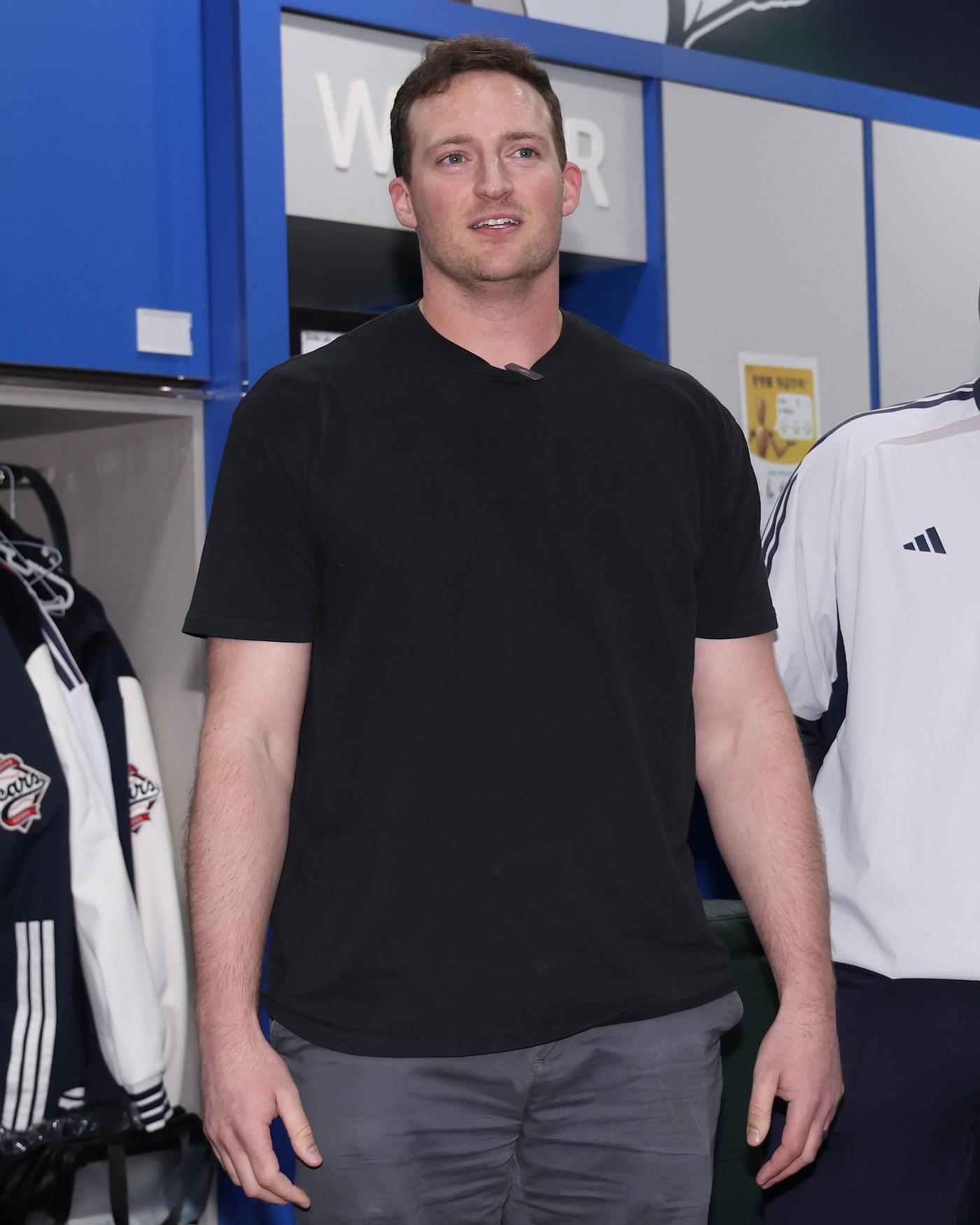 본문 이미지 - 두산 외국인 투수 벤자민.(두산 베어스 제공)