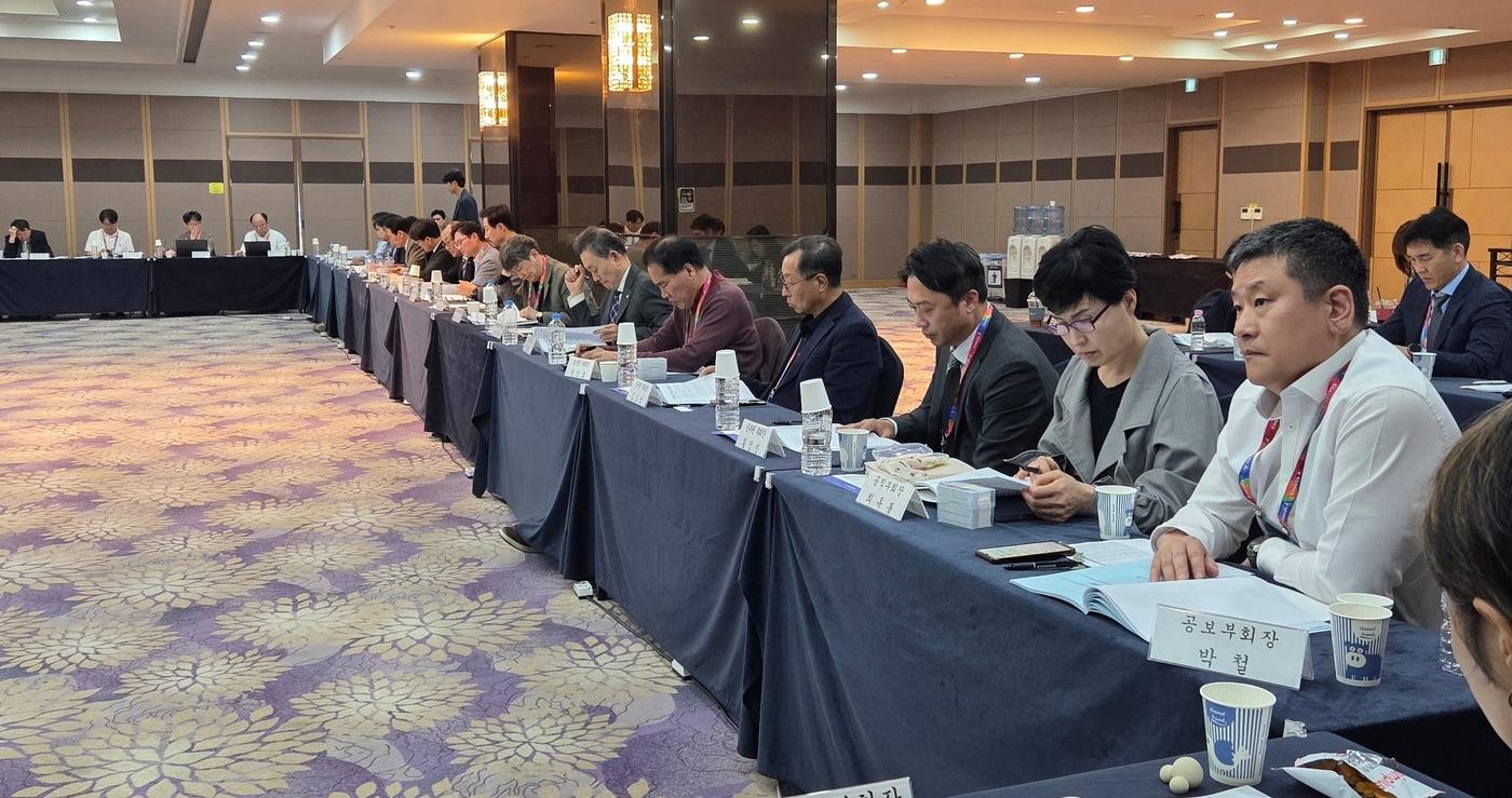 본문 이미지 - 18일 충북 청주 오송H호텔에서 2026년 제1차 대한수의사회 임원 워크숍이 진행됐다. ⓒ 뉴스1 한송아 기자
