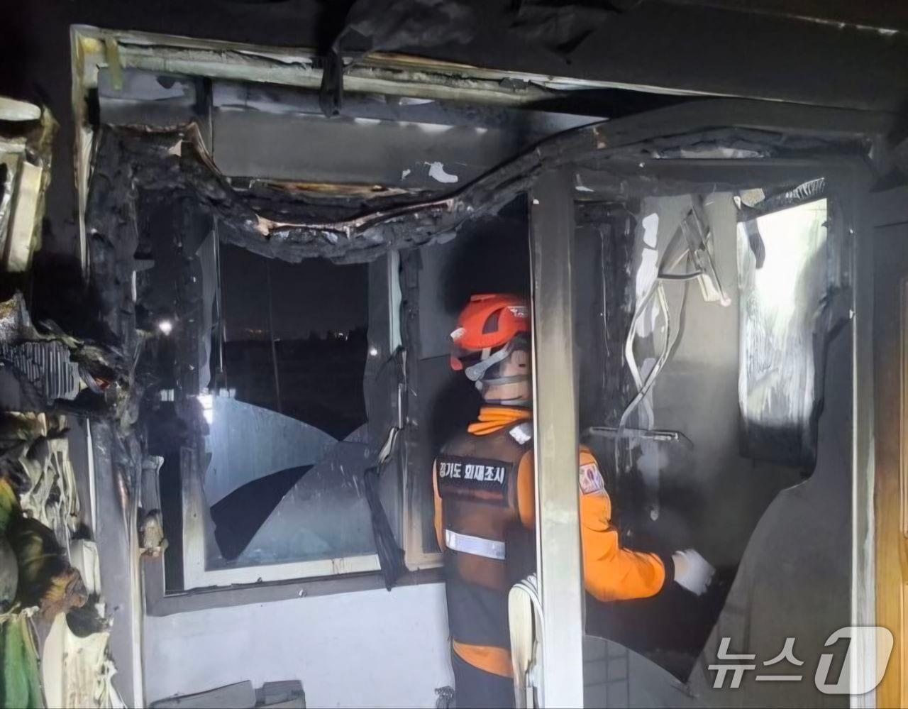 본문 이미지 - 화재 현장. (경기도소방재난본부 제공. 재판매 및 DB 금지) 2026.4.18/뉴스1