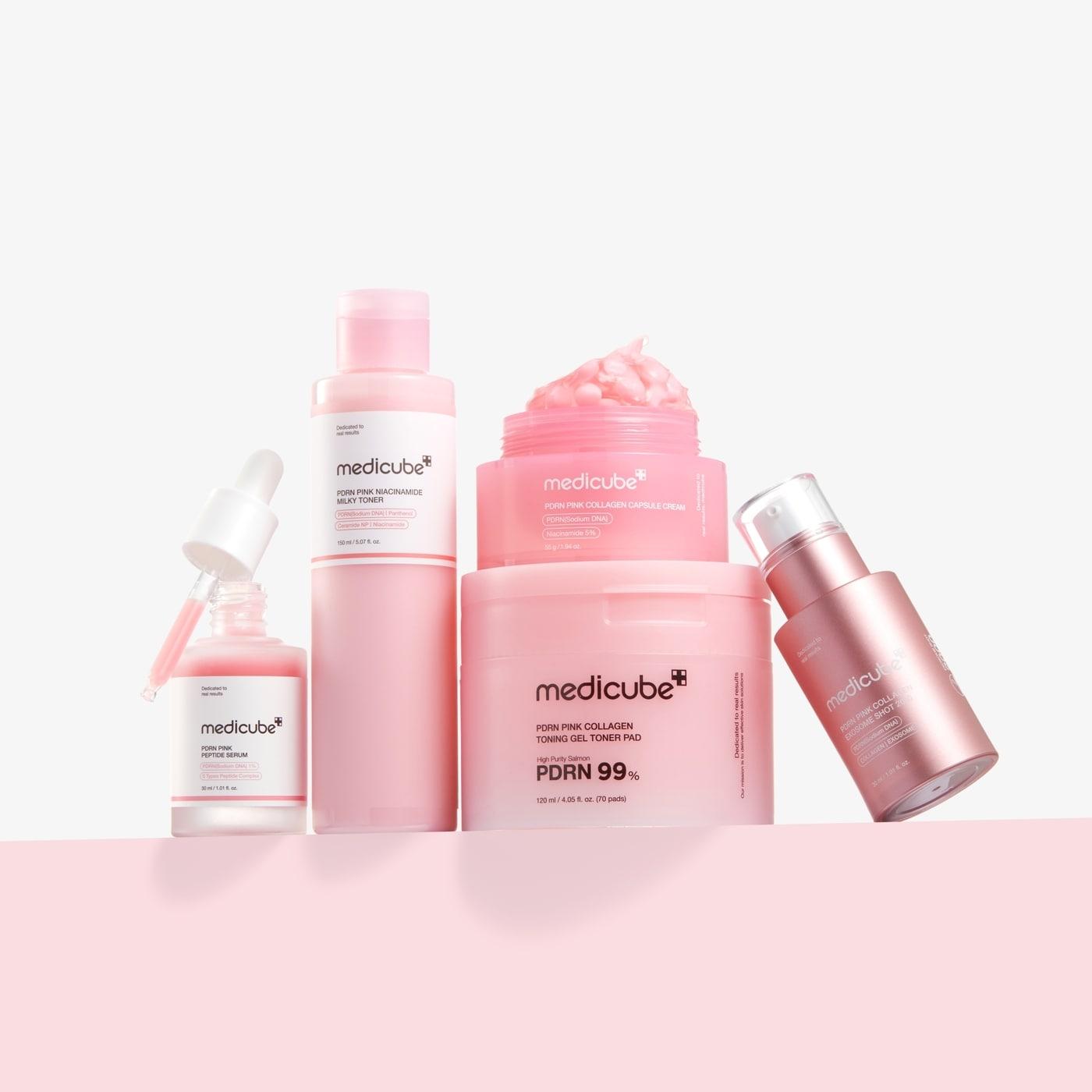 본문 이미지 - 메디큐브 PDRN 제품군.(에이피알 제공)