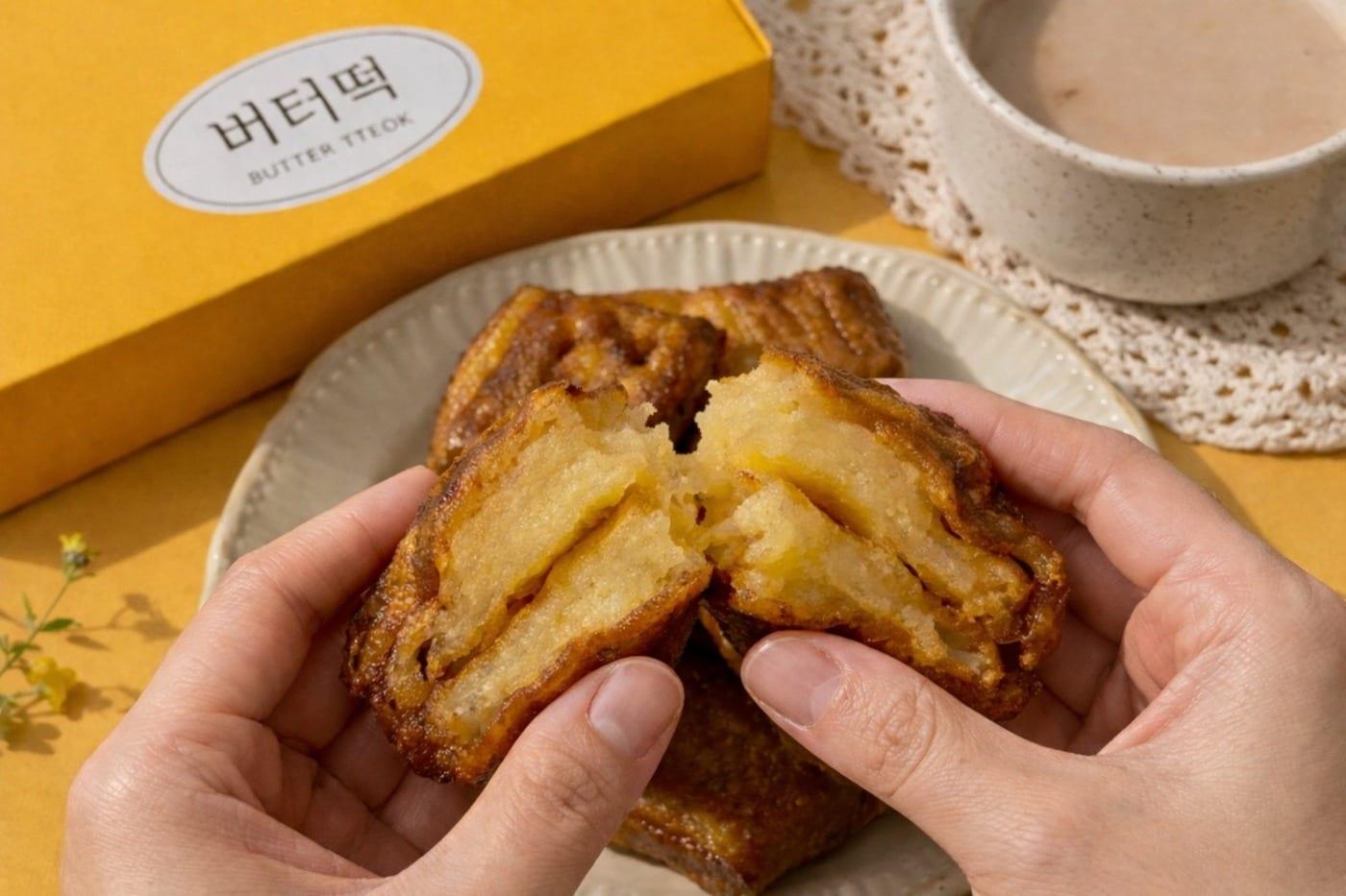 본문 이미지 - 버터떡(AI 생성이미지, 자생한방병원 제공)