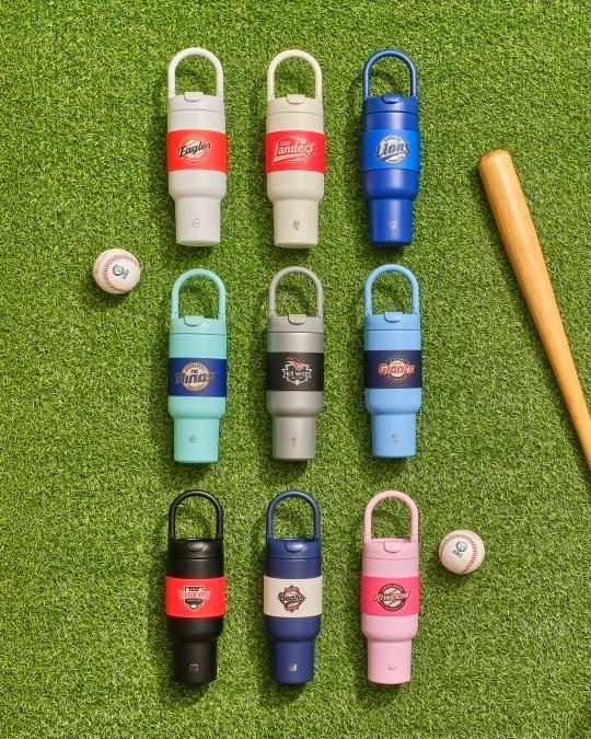 본문 이미지 - 한국야구위원회(KBO)는 라이프스타일 브랜드 오덴세와 협업해 'KBO X 오덴세 텀블러 시즌2' 제품을 선보인다고 2일 밝혔다.(KBO 제공)