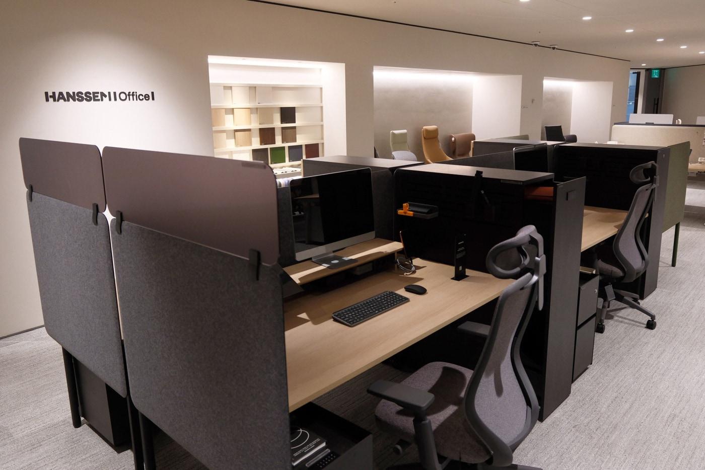 본문 이미지 - 인테리어 전문기업 한샘(009240)은 오피스 가구 첫 신제품 '이머전' 시리즈를 출시했다고 밝혔다.(한샘 제공)