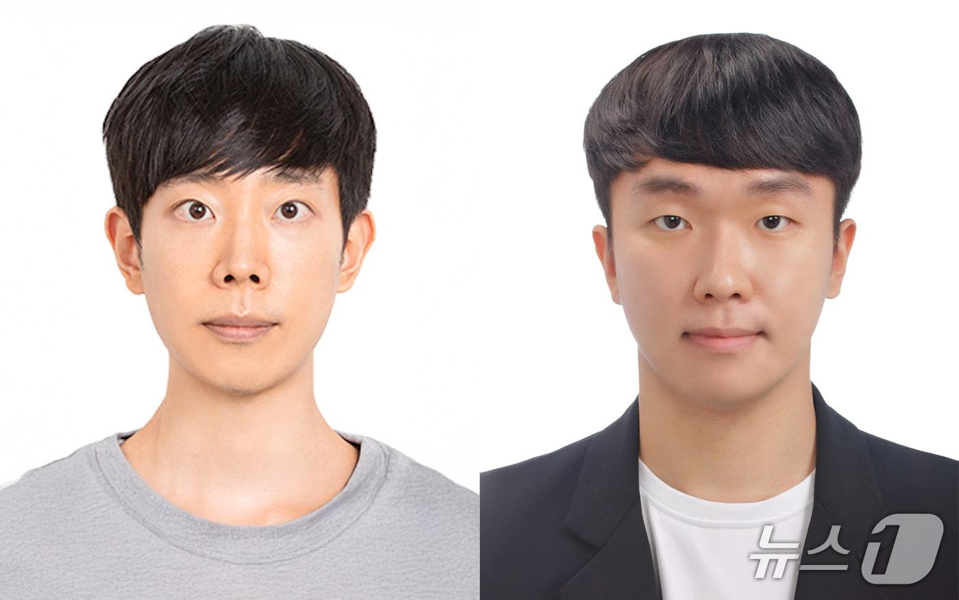 본문 이미지 - 김의환 교수, 장원식 석박통합과정생 (왼쪽부터) (지스트 제공, 재판매 및 DB금지)/뉴스1