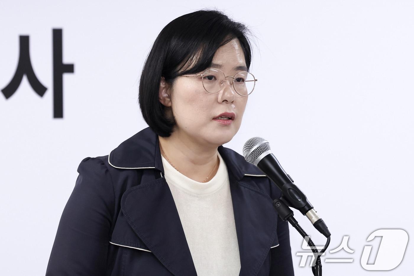 본문 이미지 - 김지미 특검보 2026.4.2 ⓒ 뉴스1 임지훈 인턴기자