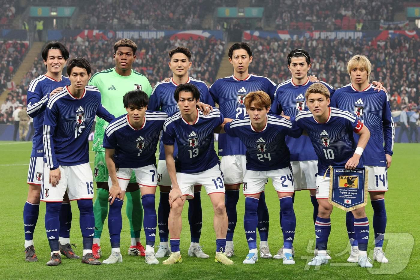 본문 이미지 - 일본 축구대표팀 ⓒ AFP=뉴스1