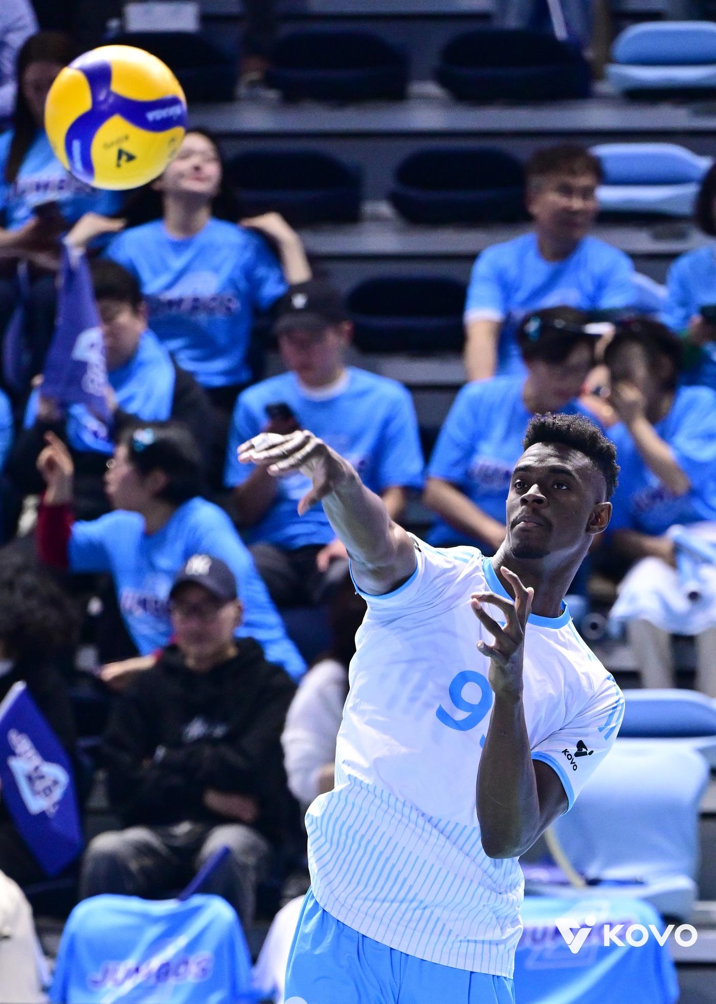 본문 이미지 - 대한항공의 새 외국인선수 호세 마쏘. (KOVO 제공)