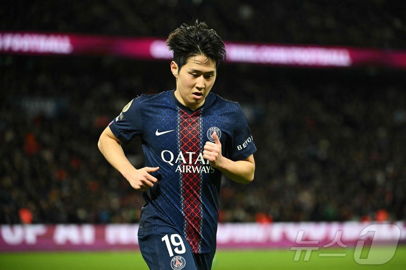 본문 이미지 - PSG의 이강인.  ⓒ AFP=뉴스1