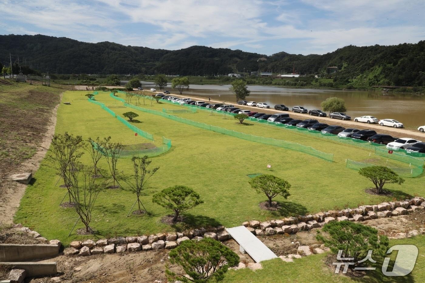 본문 이미지 - 안동시 임하면 파크골프장.(안동시 제공. 재판매 및 DB 금지)2026.4.20/뉴스1