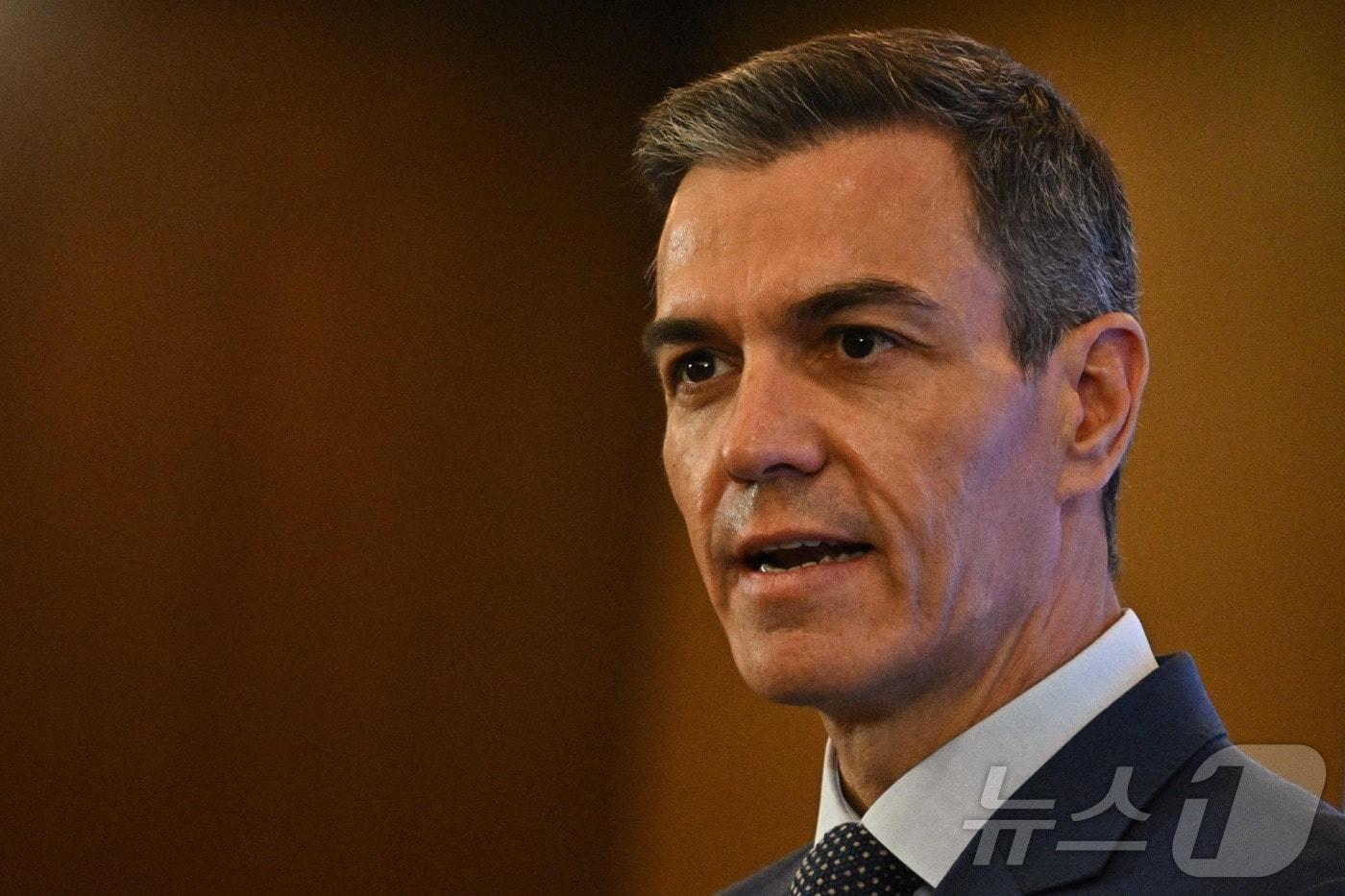 본문 이미지 - 페드로 산체스 스페인 총리 ⓒ AFP=뉴스1