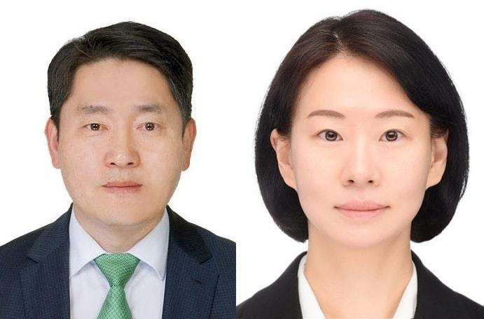 본문 이미지 - 최영전 재경관(왼쪽)과 김태연 재경관보(재정경제부 제공)