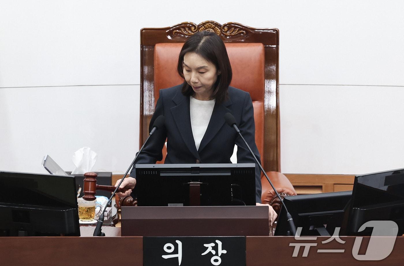 본문 이미지 - 최호정 서울시의회 의장 2026.4.20 ⓒ 뉴스1 임지훈 인턴기자