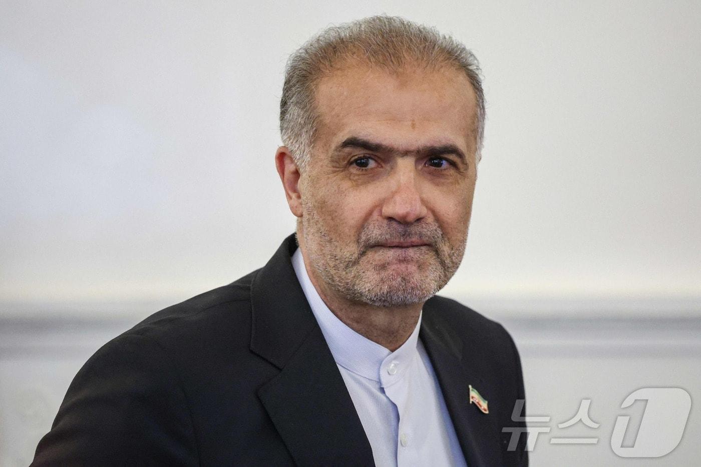 본문 이미지 - 카젬 잘랄리 주러시아 이란대사. 2025.04.21. ⓒ AFP=뉴스1