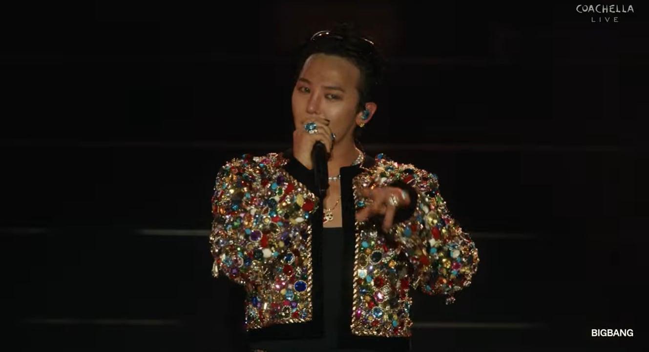 본문 이미지 - 빅뱅 지드래곤('코첼라 밸리 뮤직 앤드 아츠 페스티벌' 유튜브 영상 갈무리)