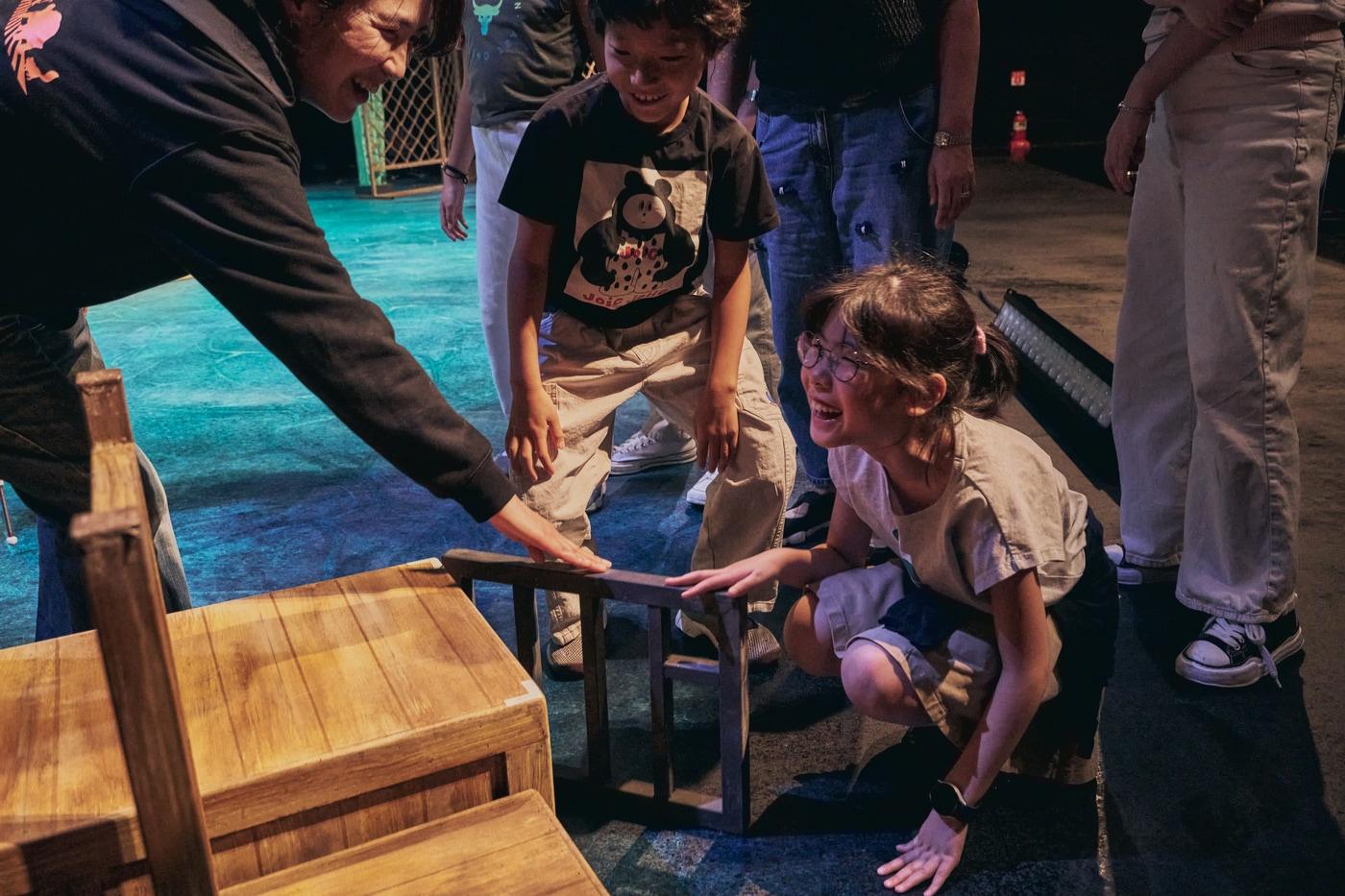 본문 이미지 - 해리엇 뮤대 터치투어 프로그램 사진(강동문화재단 제공)