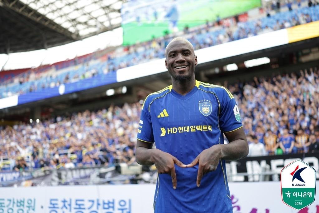 본문 이미지 - 울산HD의 말컹(한국프로축구연맹 제공) 