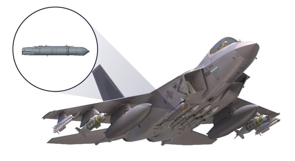 본문 이미지 - 한국형 전투기(KF-21)에 탑재된 한화시스템의 EO TGP. (한화시스템 제공)