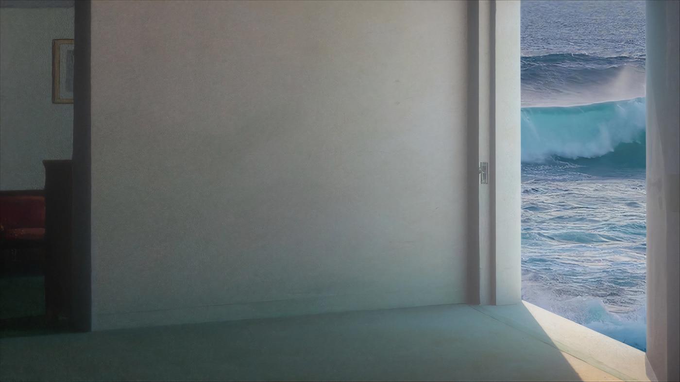 본문 이미지 - 이이남, 바다가 보이는 방 (빙하미술관 제공)