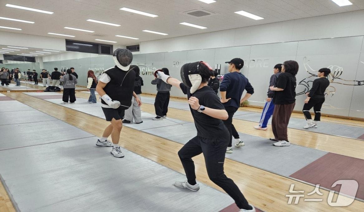 본문 이미지 - 꿈꾸는 스포츠 교실 모습.(시체육회 제공. 재판매 및 DB금지)/뉴스1