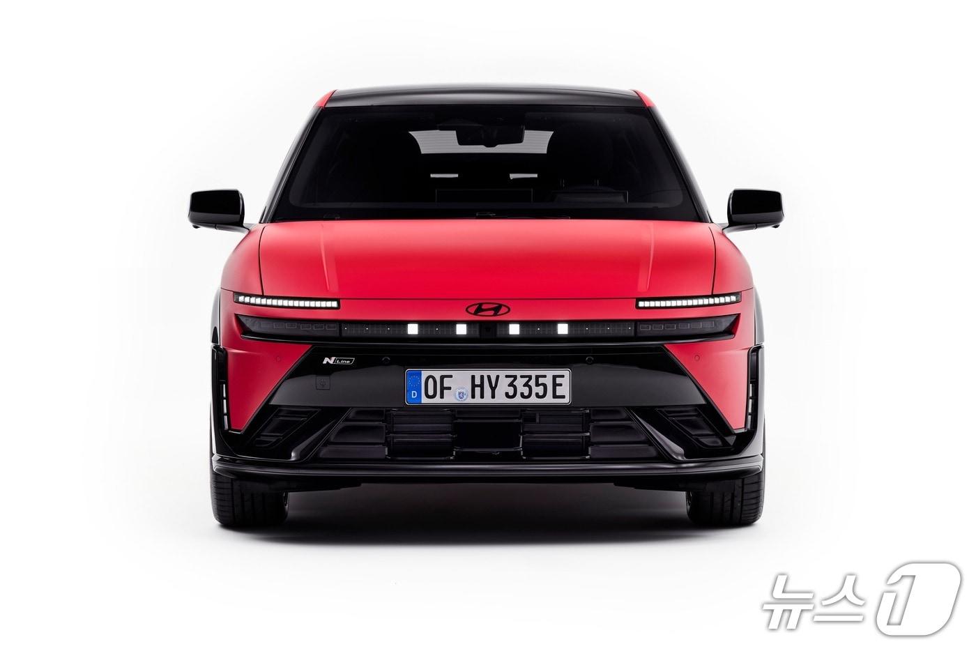 본문 이미지 - 현대차 아이오닉 3 N라인 모델. (현대차 제공)