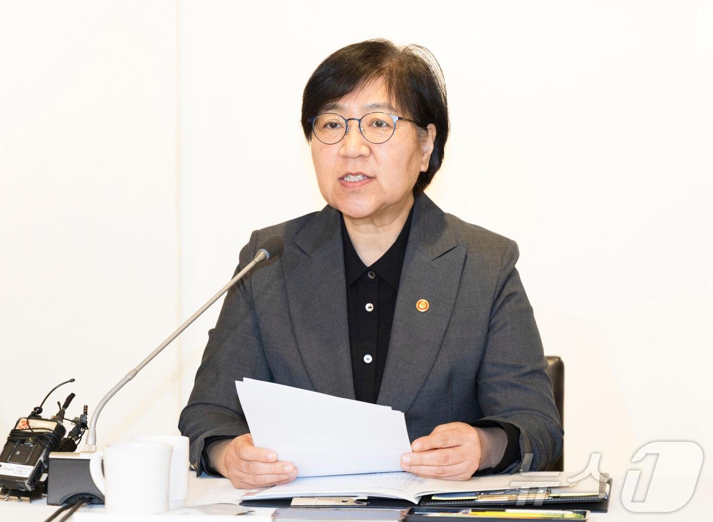 본문 이미지 - 정은경 보건복지부 장관. (보건복지부 제공. 재판매 및 DB 금지) 2026.4.21 ⓒ 뉴스1