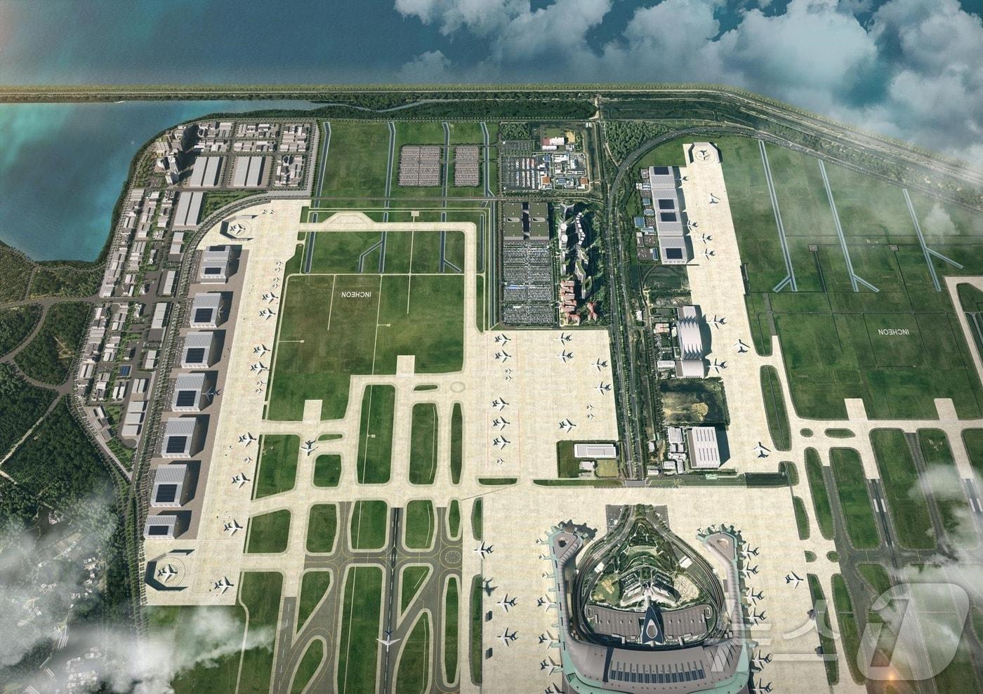 본문 이미지 - 인천국제공항공사 첨단복합항공단지(MRO).(인천국제공항공사 제공. 재배포 및 DB금지)2026.4.21 ⓒ 뉴스1 박소영 기자