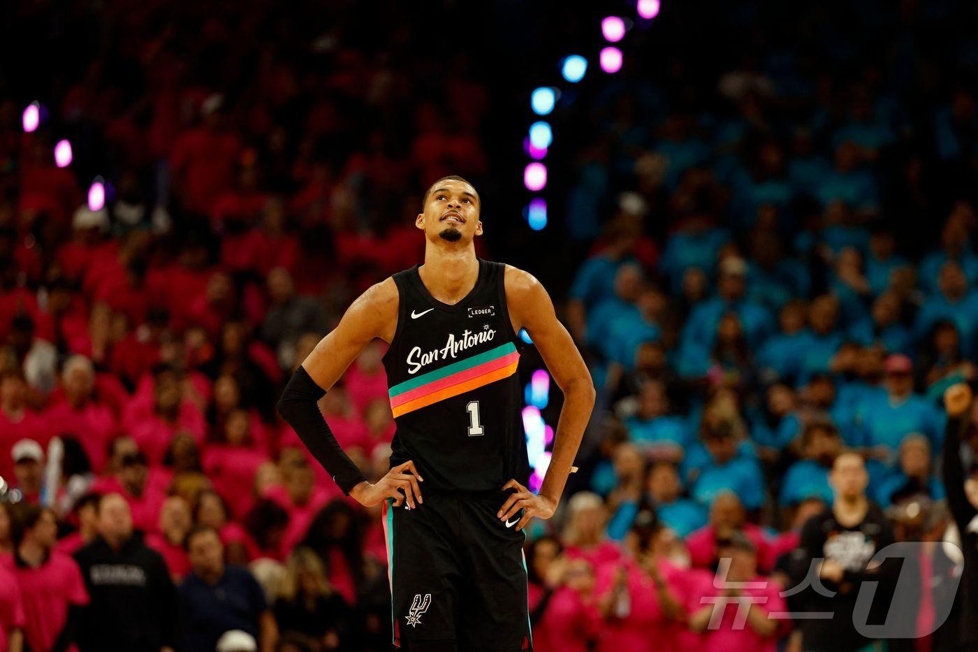 본문 이미지 - 빅토르 웸반야마. ⓒ AFP=뉴스1