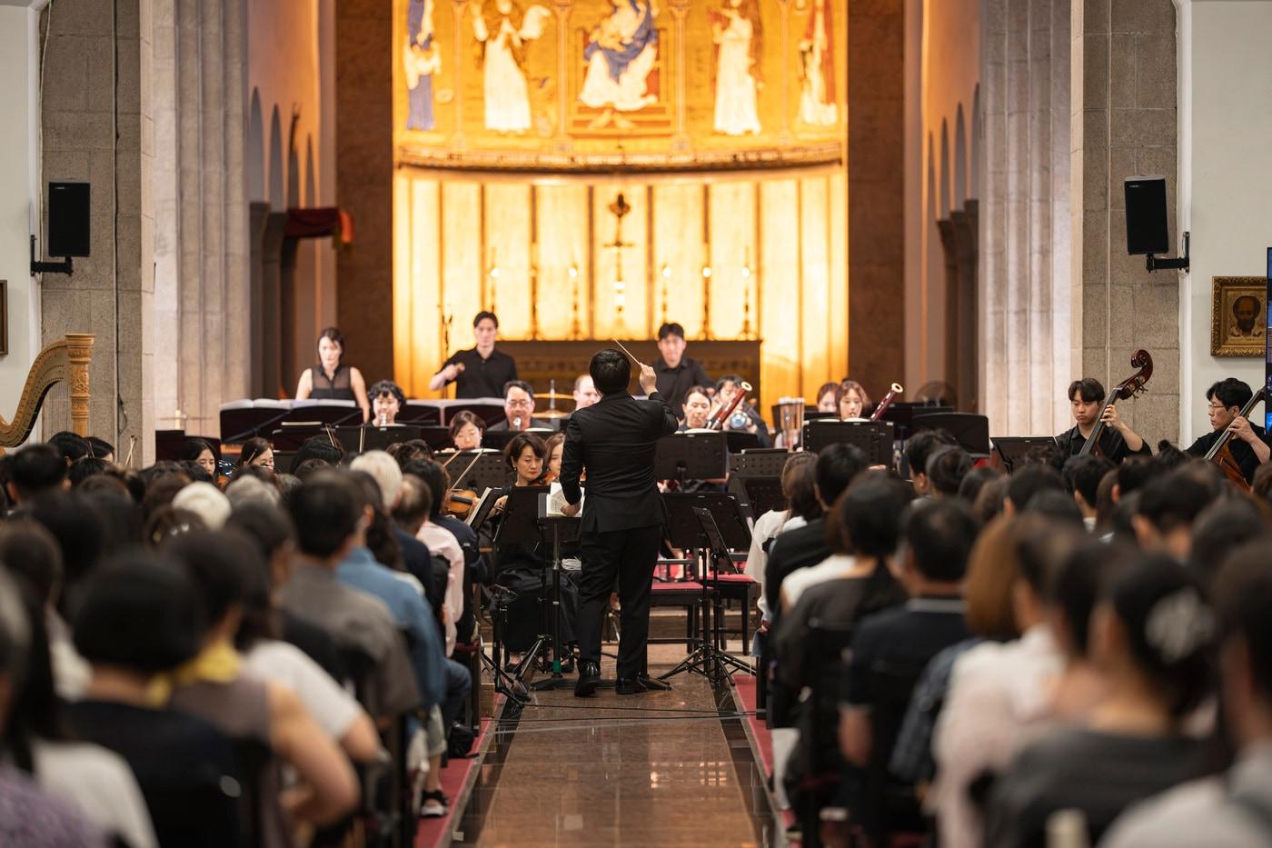 본문 이미지 - 지난해 열린 퇴근길 토크 콘서트 현장(서울시향 제공)
