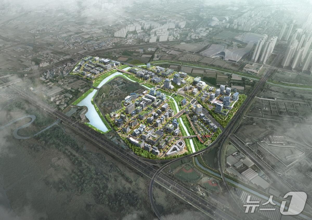 본문 이미지 - '고양 일산테크노밸리' 조감도. (고양시 제공, 재판매 및 DB금지)