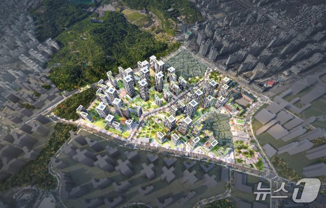 본문 이미지 -  장위 13구역 조감도 (서울시 제공) 