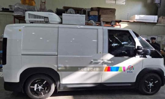 본문 이미지 - '이동형 온실가스 관측 사업' 차량(충남도 제공. 재판매 및 DB금지)/뉴스1