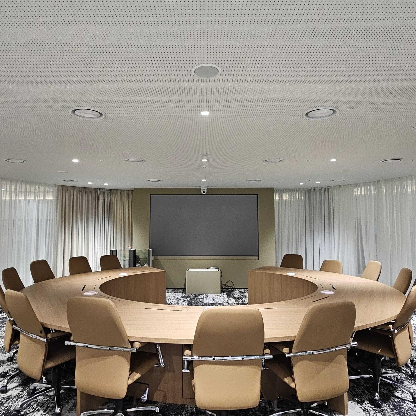 본문 이미지 - KCC 서초동 클렌체 갤러리 미팅룸에 적용된 사운드윈 제로 이미지(KCC 제공)