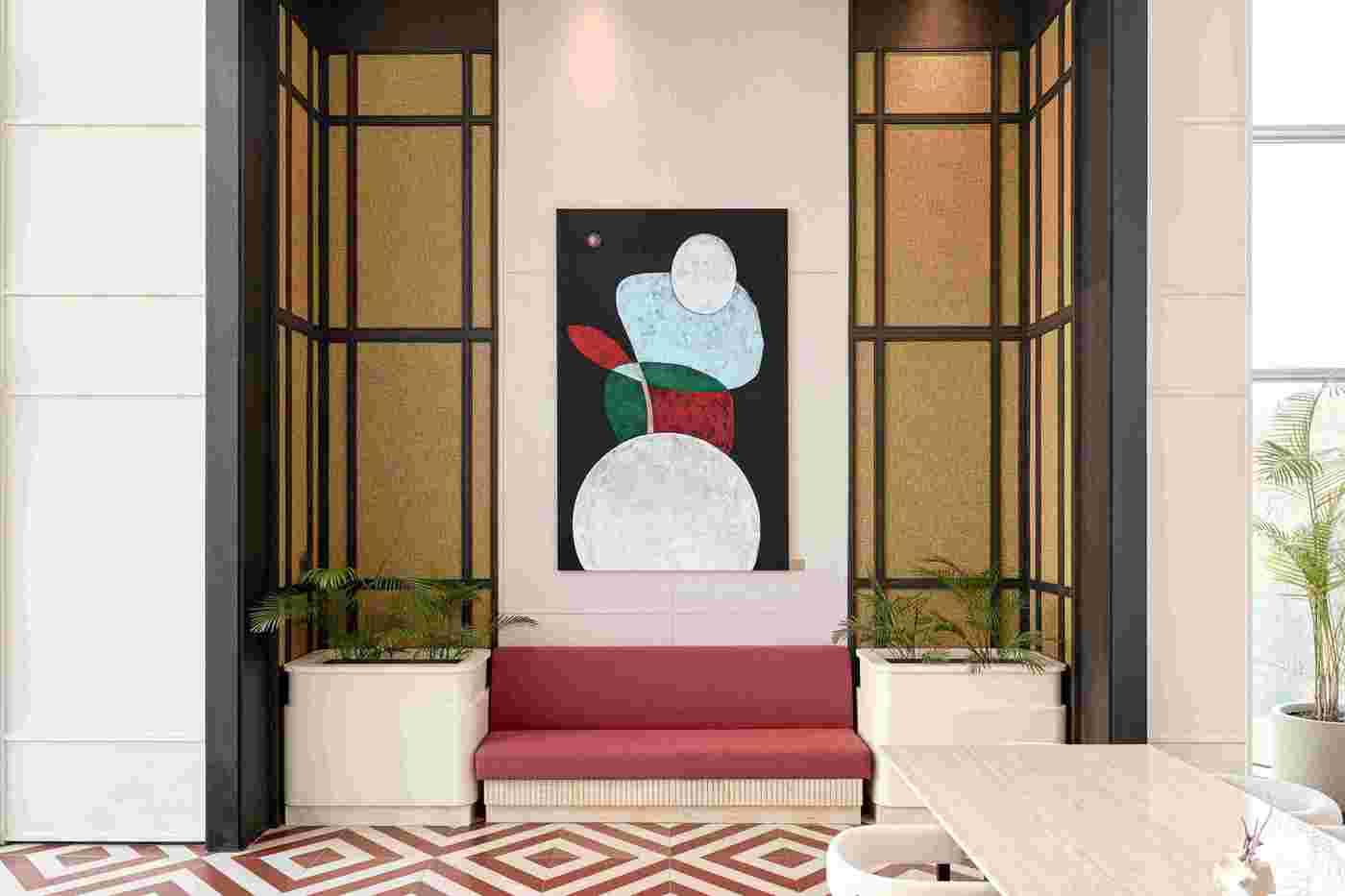 본문 이미지 - 양순열 작가와 도슨트·창작 워크숍 진행(조선호텔 제공)